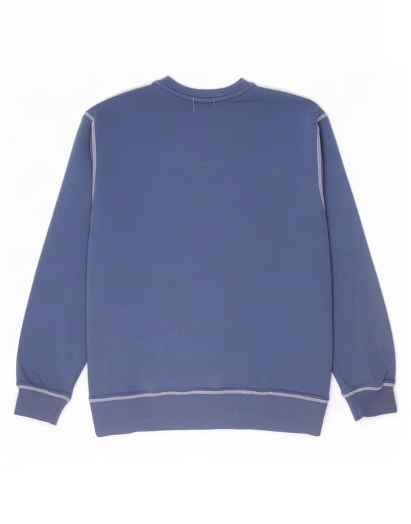Hanorac cu grafic pentru femei PEPE Jeans Pulover UK 18 XL Albastru Colorblock