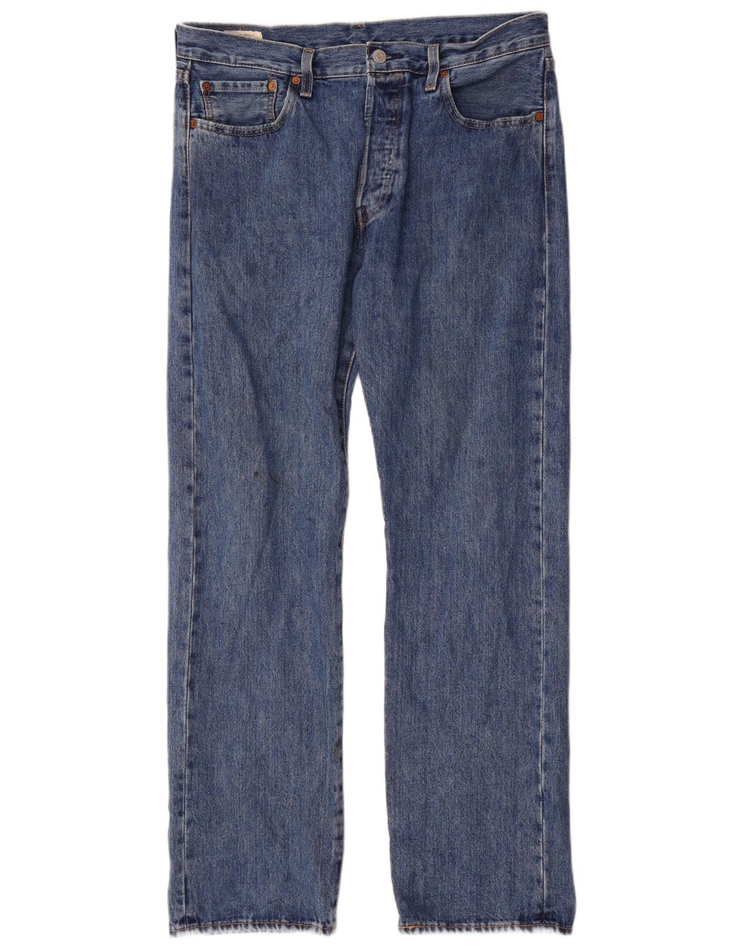 Blugi Levi's 501 Straight pentru bărbați W34 L32 Bumbac albastru