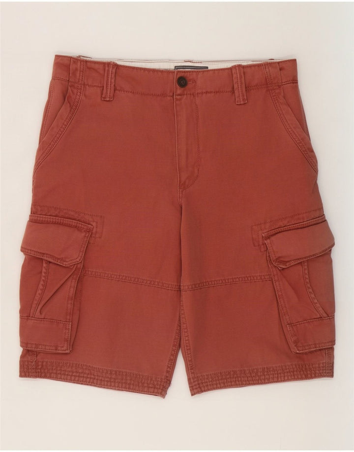 Pantaloni scurți cargo pentru bărbați Fat Face W36, bumbac roșu mare
