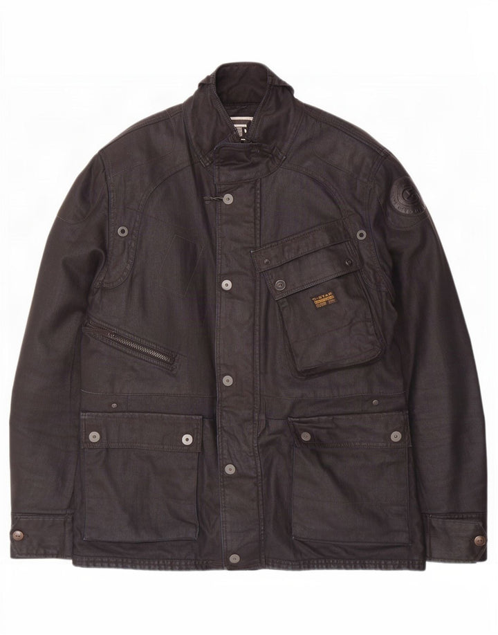 Jachetă G-Star pentru bărbați, UK 42 XL, bumbac bleumarin