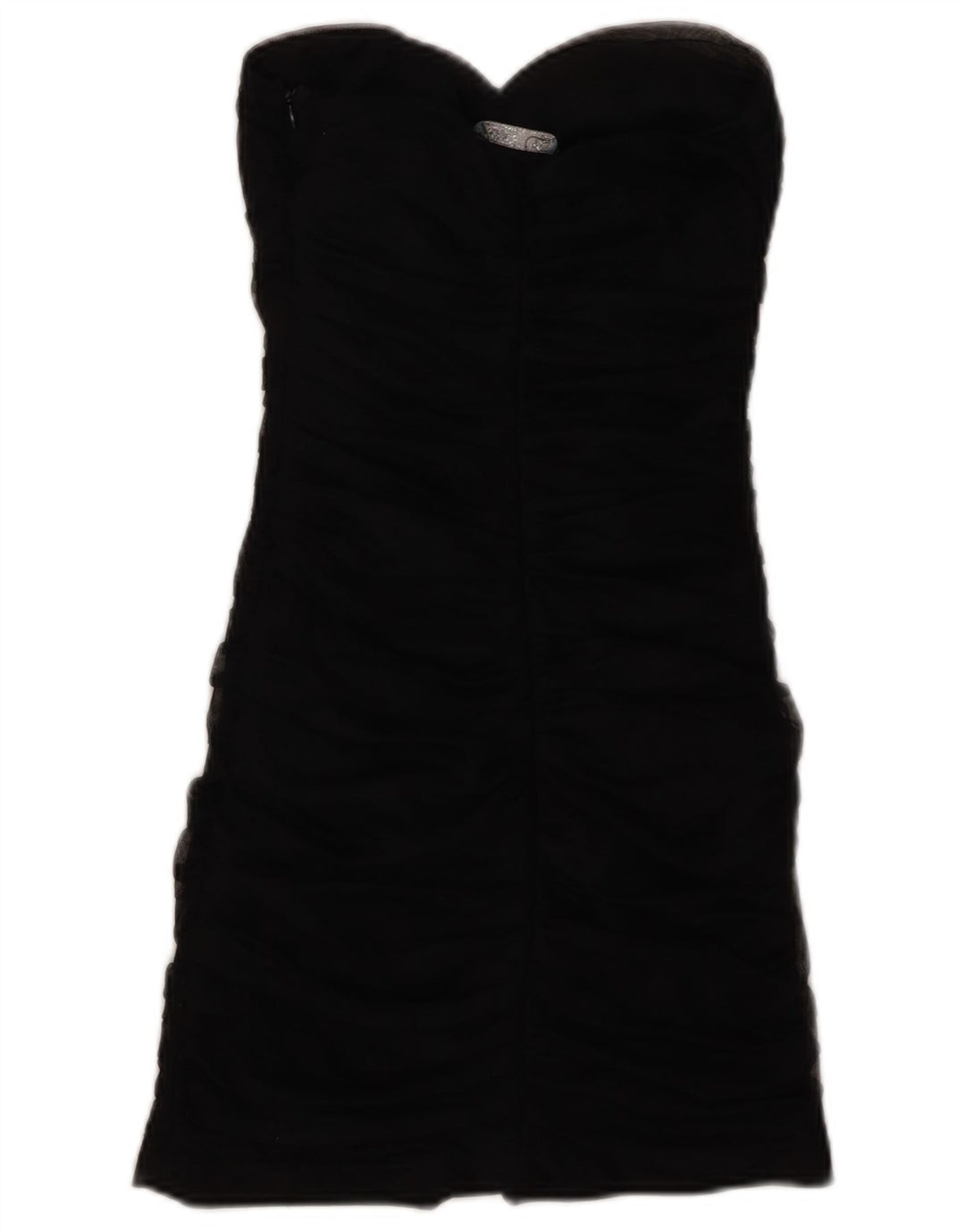 Rochie bodycon fără bretele ZARA UK 8 Mic Negru