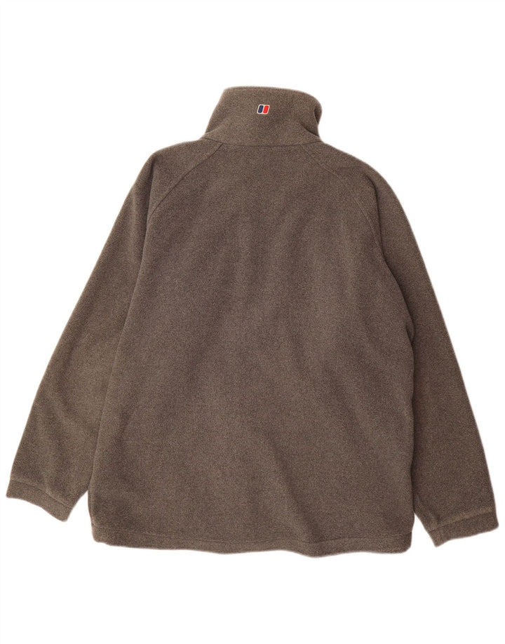 Jachetă fleece pentru bărbați Berghaus UK 40, mare, gri, poliester