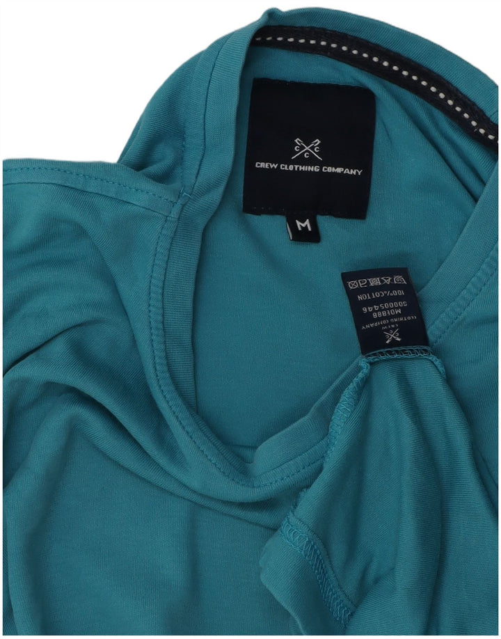 Crew Clothing Tricou Bărbați Top Medium Blue Bumbac