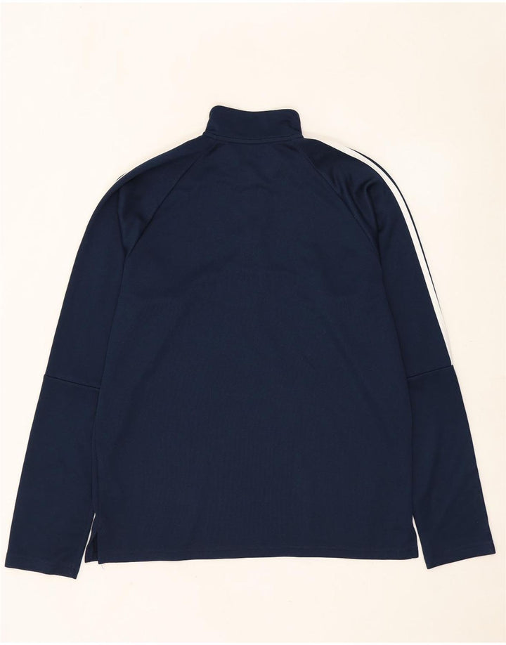 Trening pentru bărbați Climalite Pullover Top mare poliester bleumarin