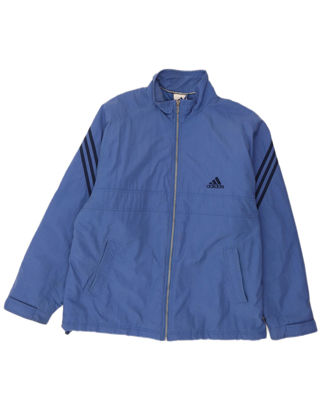 Jachetă de vânt pentru bărbați Adidas UK 42/44 Poliester albastru mare