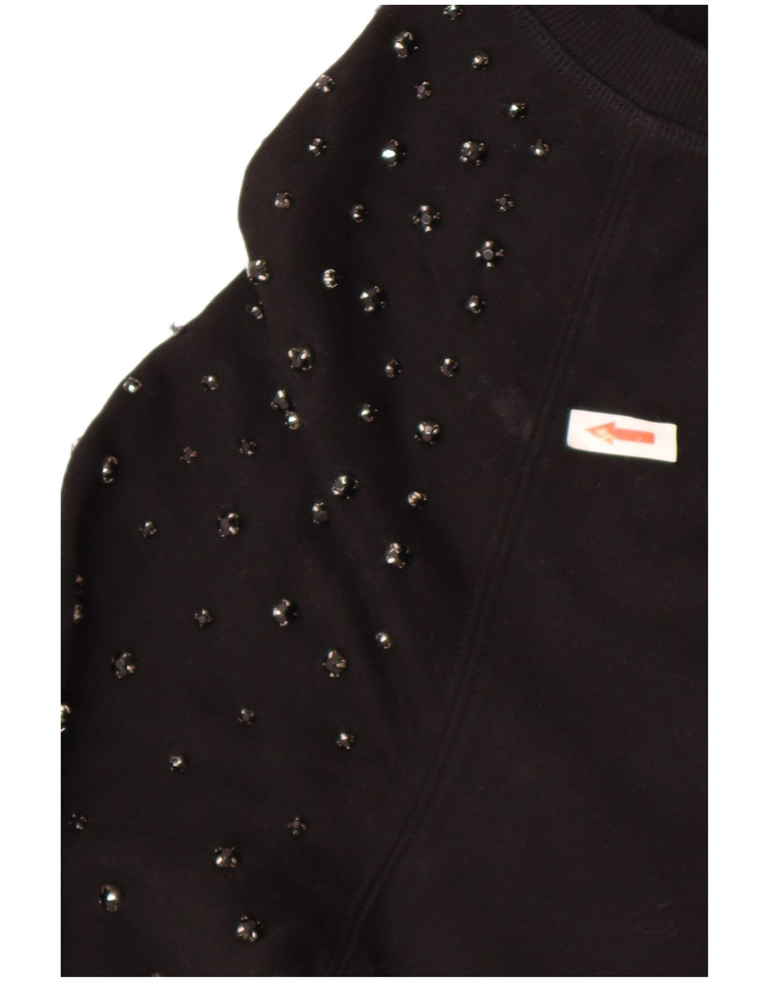 Pulover supradimensionat pentru femei Marks & Spencer UK 6 XS bumbac negru