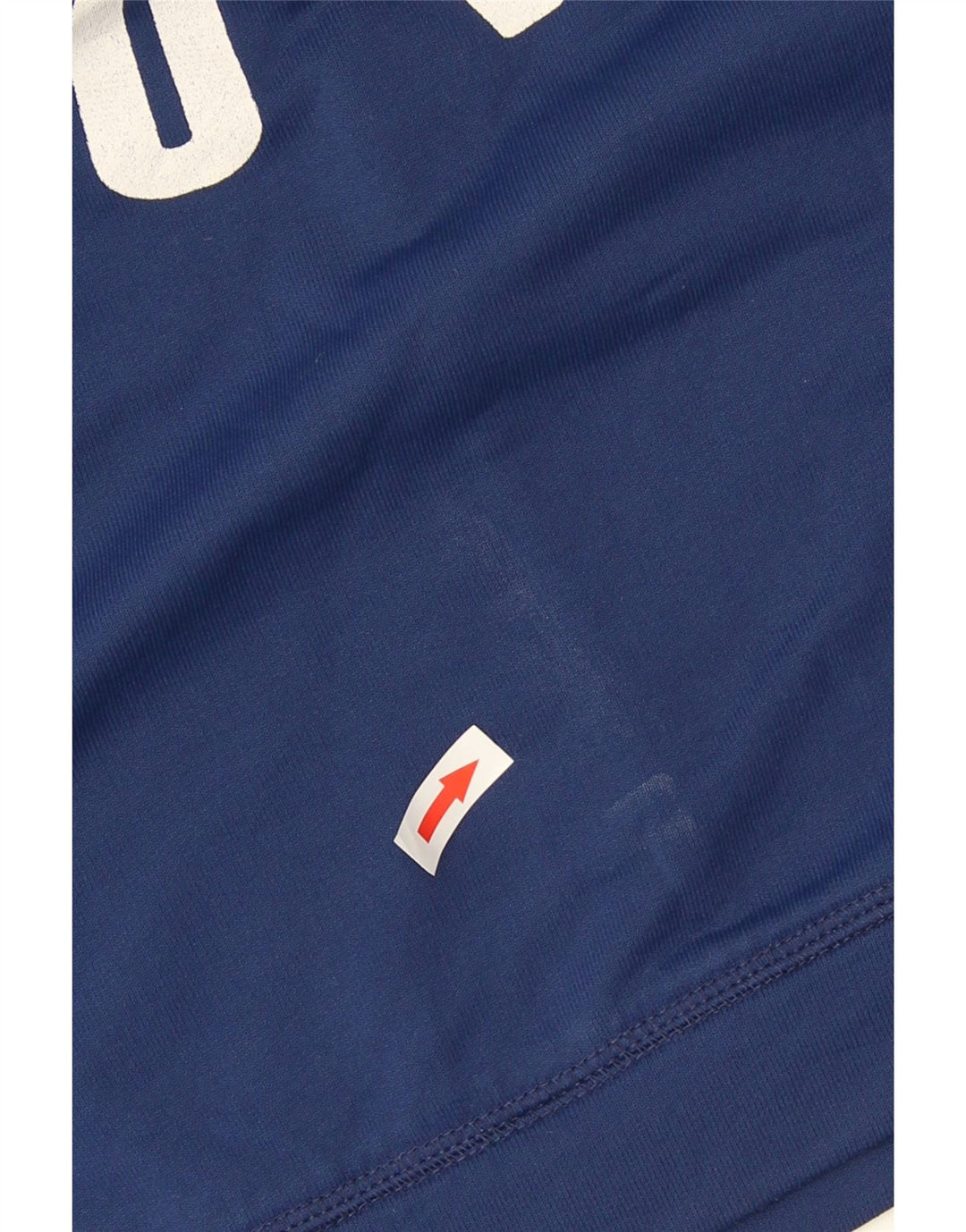 Pulover supradimensionat cu grafic Paris Zara pentru femei UK 10 Small Blue