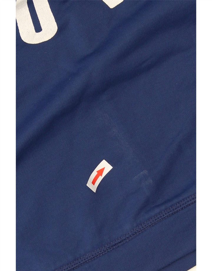 Pulover supradimensionat cu grafic Paris Zara pentru femei UK 10 Small Blue