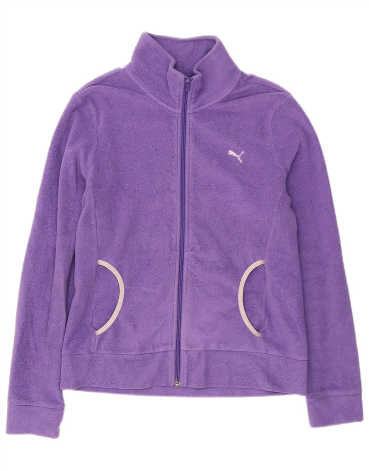 Jachetă din lână Puma pentru femei UK 14 Large Violet