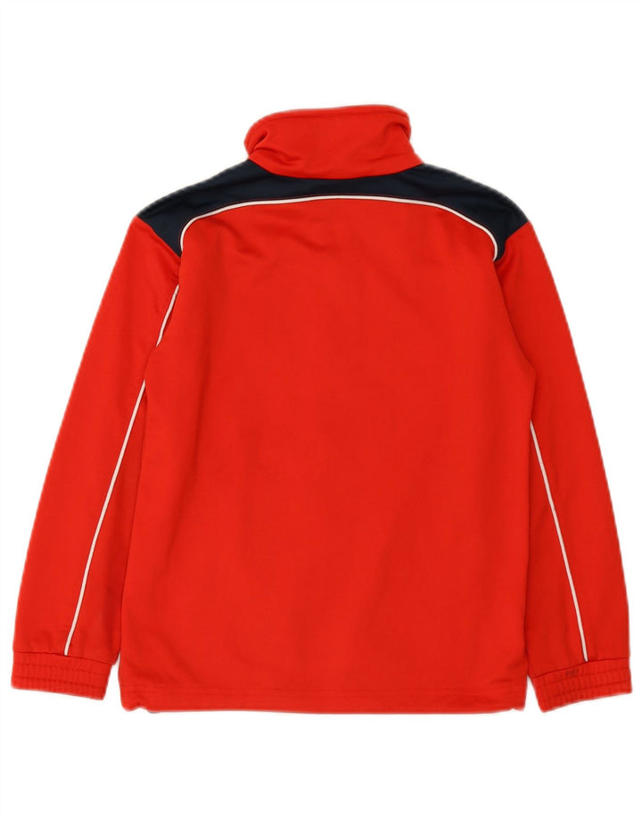 Jachetă de trening pentru băieți Umbro 7-8 ani Poliester color bloc roșu mic