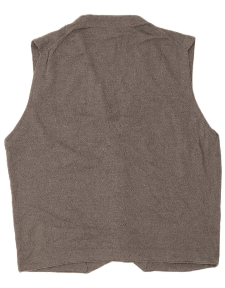 Vestă pentru bărbați Pierre Cardin IT 52 mare, gri acrilic