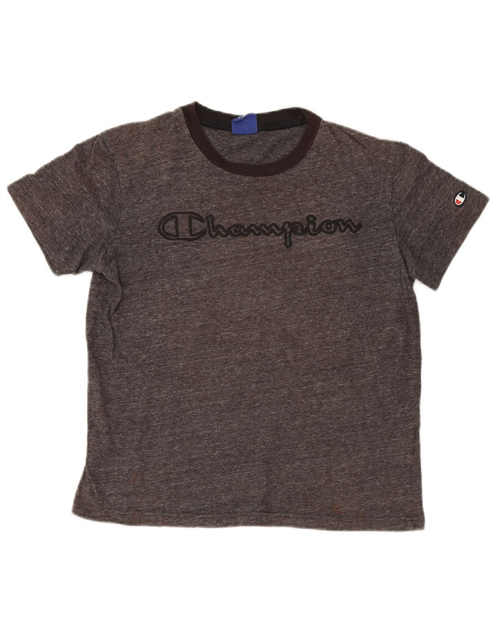 Tricou grafic supradimensionat pentru femei Champion UK 10 Small Grey Flecked