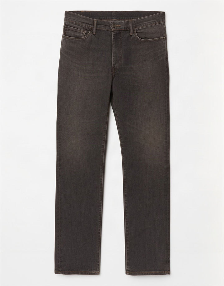 Blugi drepti pentru bărbați Levi's 504 W36 L34 bumbac gri