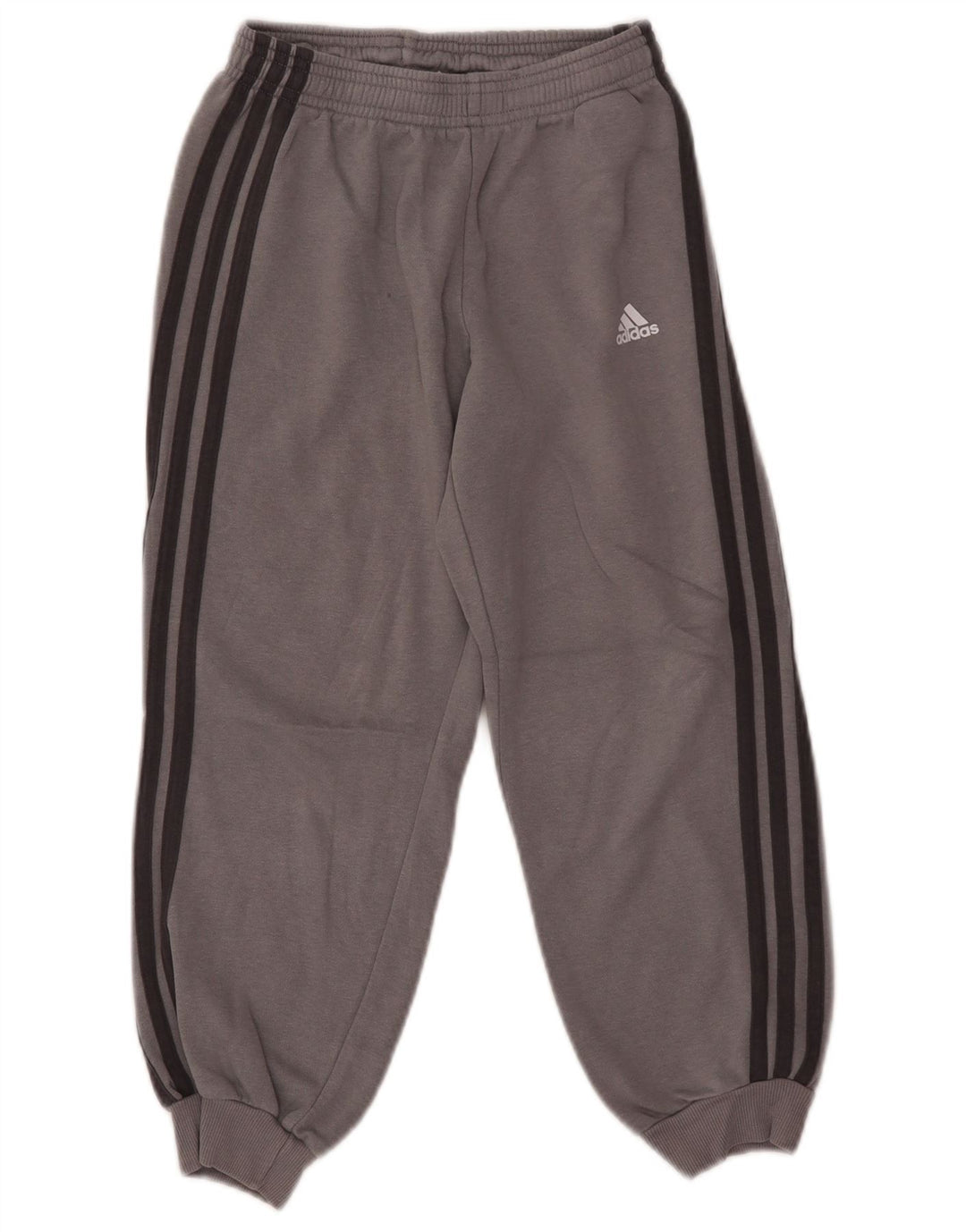 Pantaloni de trening Adidas baieti Joggeri 7-8 ani bumbac gri