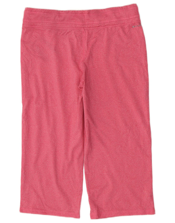 Pantaloni de trening Capri pentru femei Champion UK 14 Medium Pink Flecked
