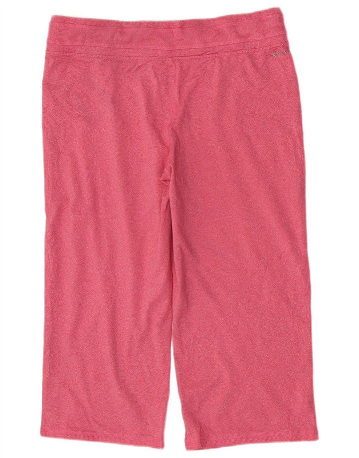Pantaloni de trening Capri pentru femei Champion UK 14 Medium Pink Flecked