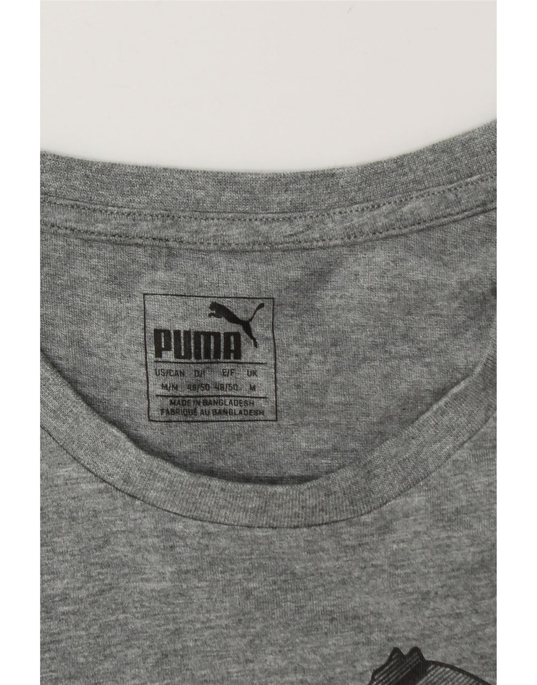 Tricou grafic Puma pentru bărbați Top Medium Gri Flecked