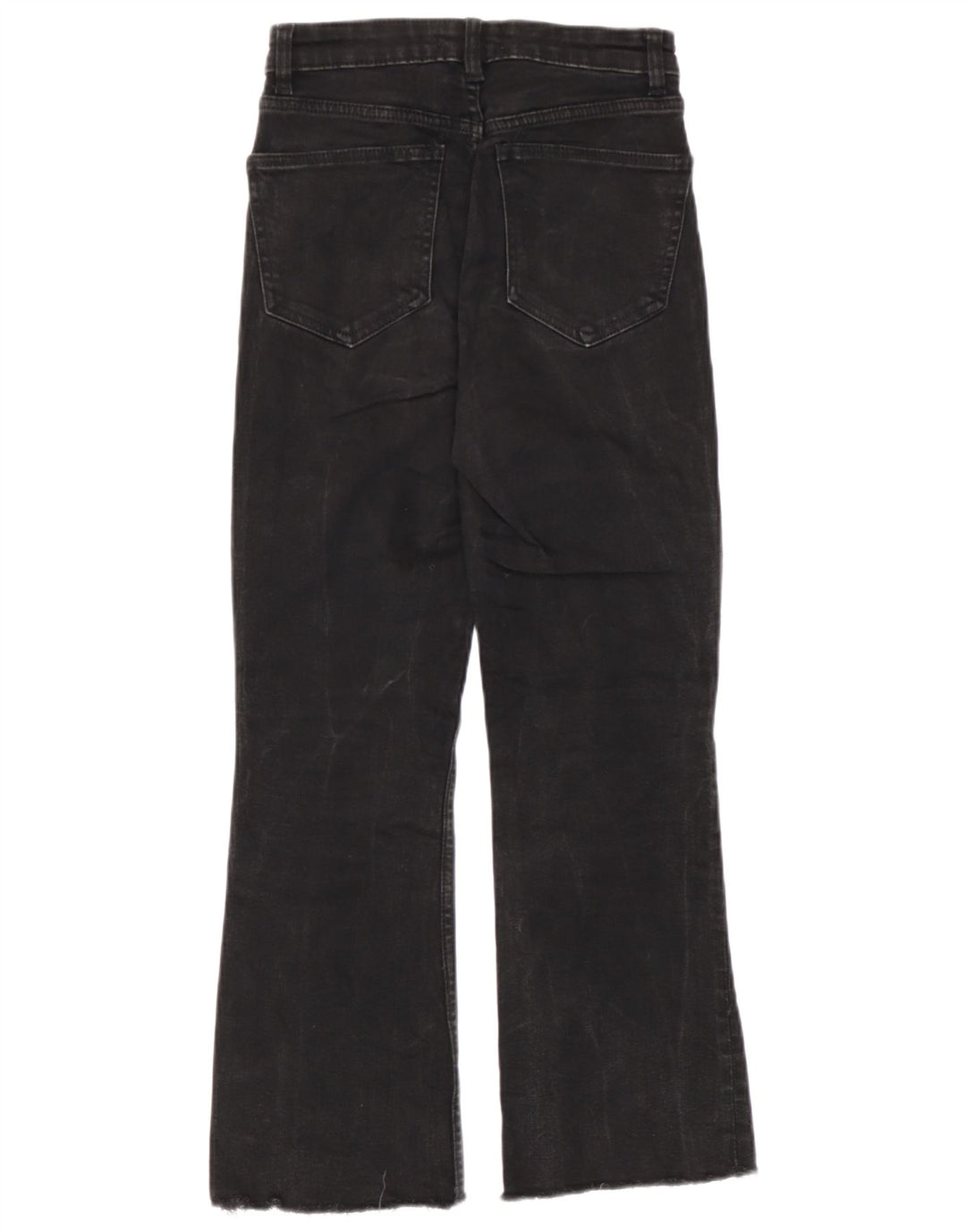 Blugi Zara Femei Bootcut EU 36 XS W26 L25 Negri