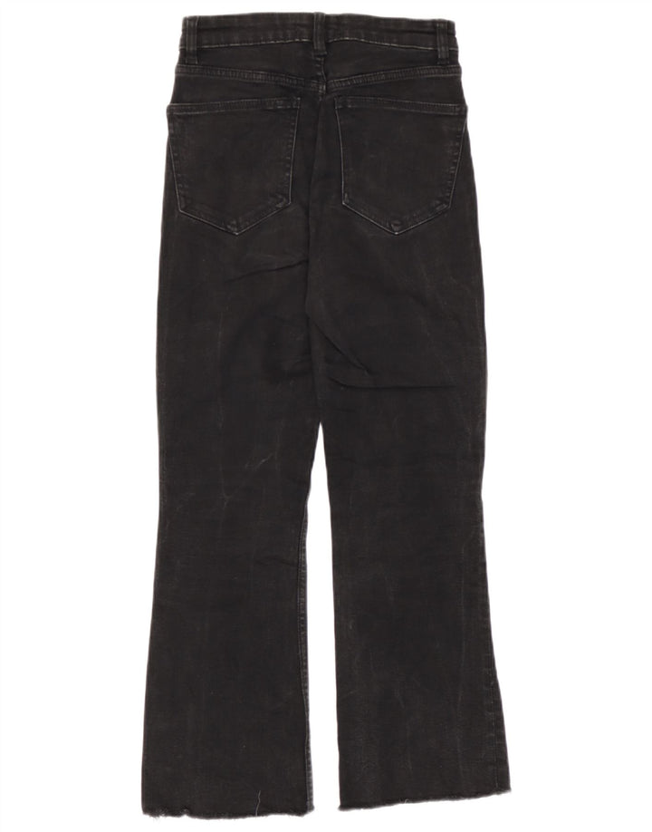 Blugi Zara Femei Bootcut EU 36 XS W26 L25 Negri