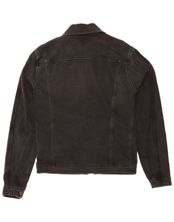 Jachetă de blugi pentru femei Scotch & Soda UK 16 mare bumbac gri