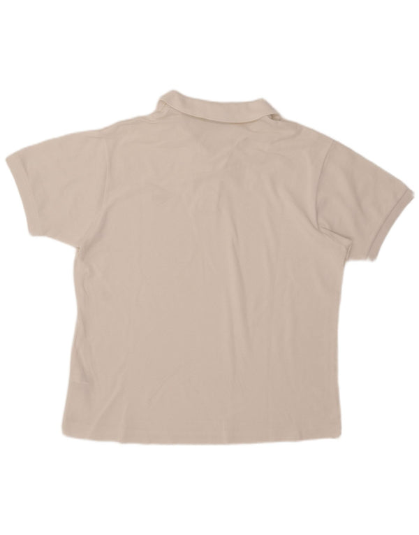 Tricou polo Lacoste Classic Fit pentru bărbați Mărimea 6 XL Bumbac alb