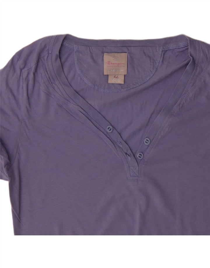 Tricou pentru femei CHAMPION Top UK 18 XL Bumbac violet