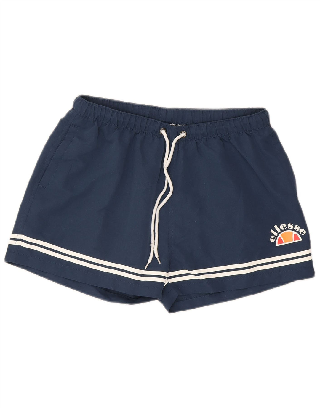 ELLESSE Womens Swimwear UK 12 Medium Navy Blue Polyester