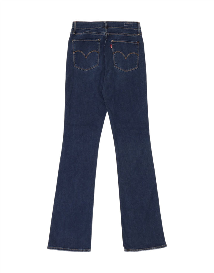 Blugi Levi's 725 cu talie înaltă Bootcut W29 L35 Blue Lyocell