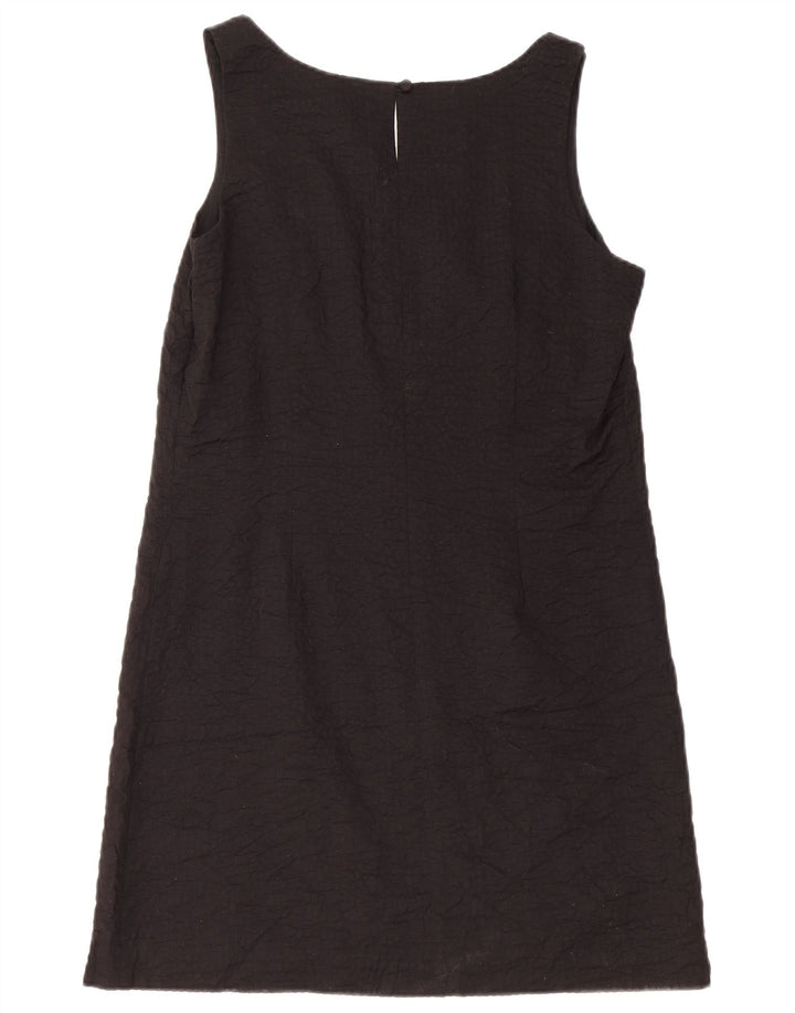 Rochie A-Line fără mâneci pentru femei J. Crew US 6 Medium Black Bumbac