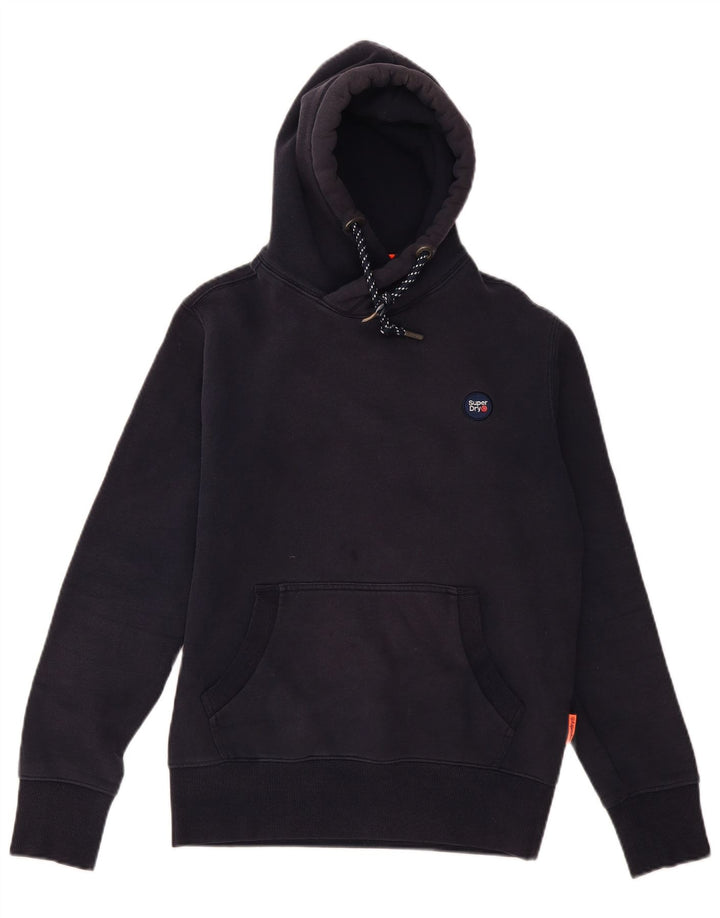 Pulover Superdry pentru bărbați, bumbac, albastru bleumarin