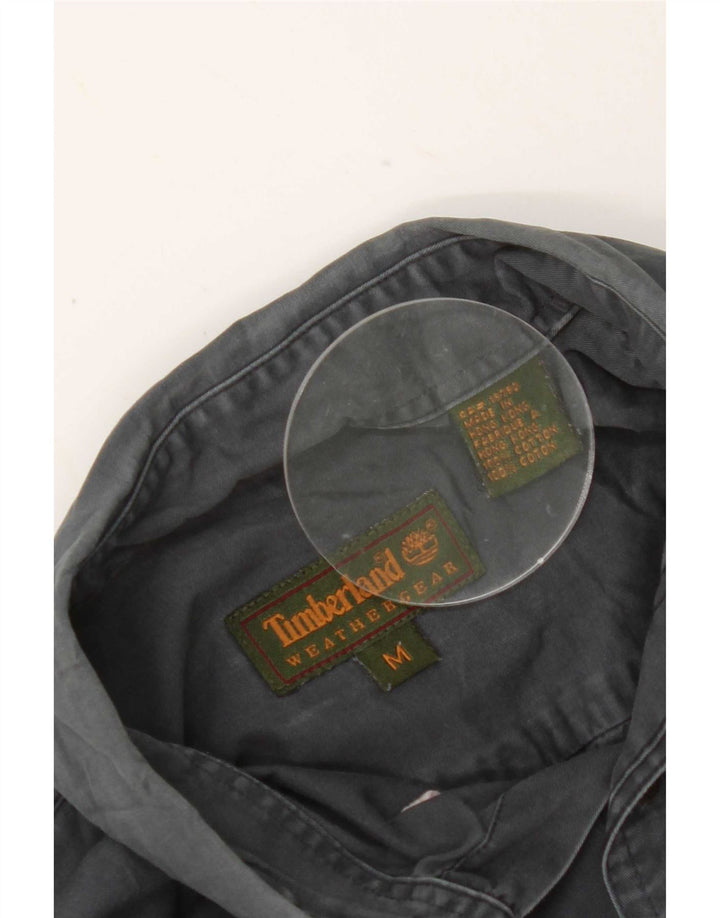 Cămașă pentru bărbați Timberland, bumbac, albastru bleumarin mediu