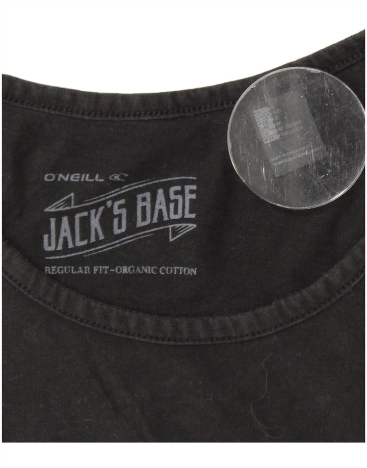 Vestă grafică O'NEILL pentru bărbați, cu croială obișnuită, bumbac negru mic