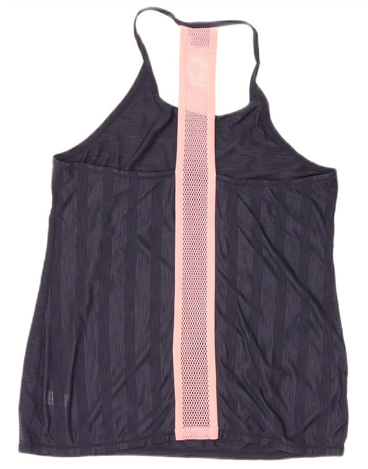 Vest Vest Top pentru femei Athleta UK 12 Medium Bleumarin Poliester cu pături