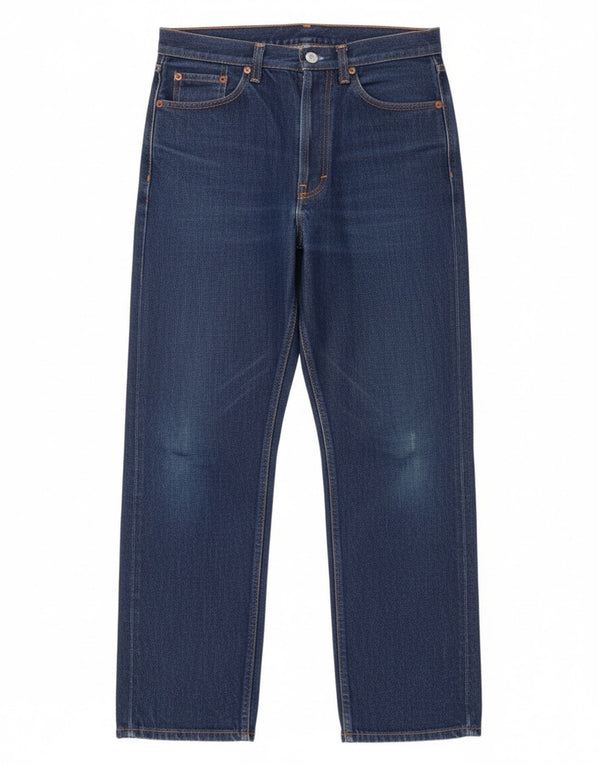 Blugi drepti pentru femei Benetton, cu ajustare perfectă, W29 L28, bumbac albastru