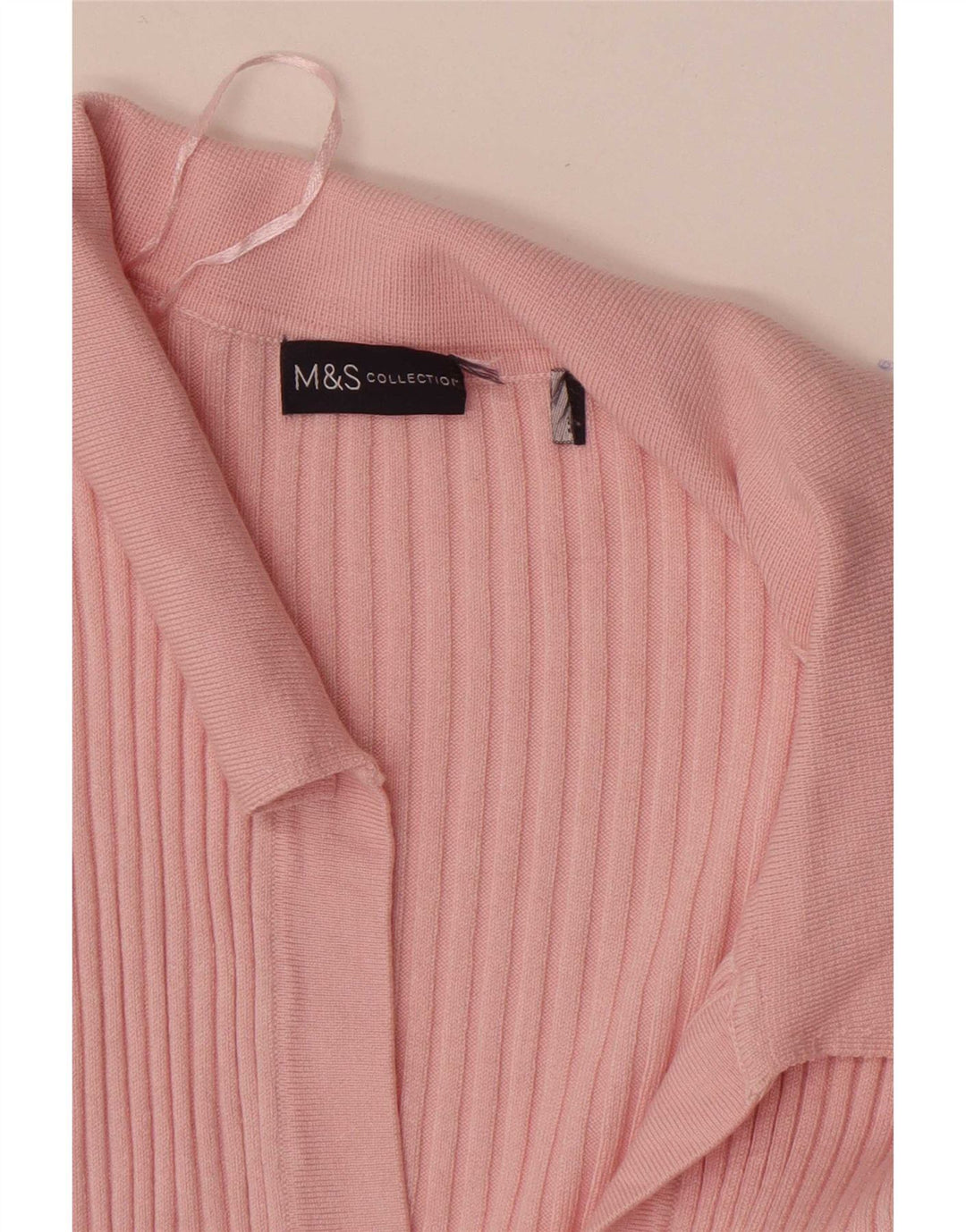 Marks & Spencer Pulover cu gât polo pentru femei UK 14 Roz mediu