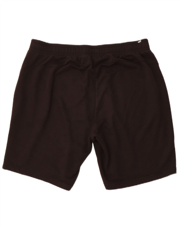 Pantaloni scurti sport PUMA pentru bărbați 2XL, bumbac negru