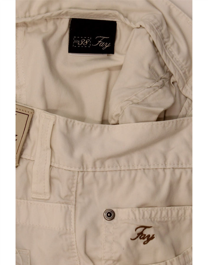 Pantaloni scurți casual pentru bărbați Fay W38 XL, bumbac, bej