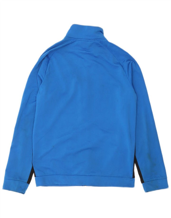 Jachetă de trening grafică PUMA pentru băieți 13-14 ani, albastru, color block