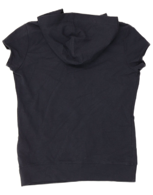 Pulover Converse cu mânecă scurtă pentru femei UK 12 Medium Bleumarin