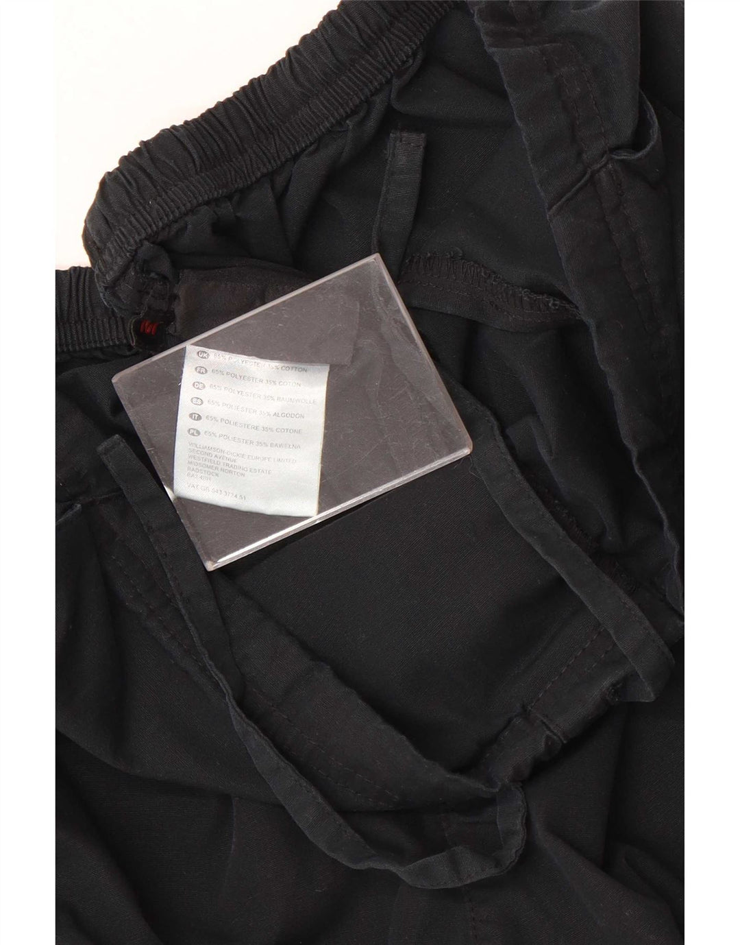 Pantaloni cargo drepti pentru bărbați Dickies Mediu L30 L30 Poliester negru