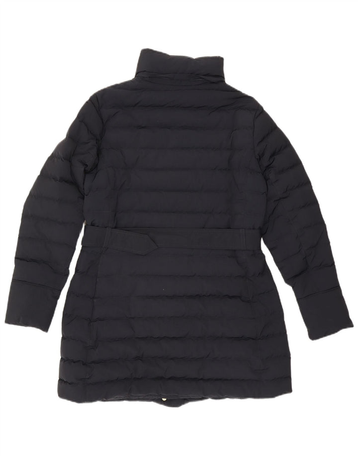 Palton căptușit pentru femei Woolrich UK 16 mare poliester bleumarin