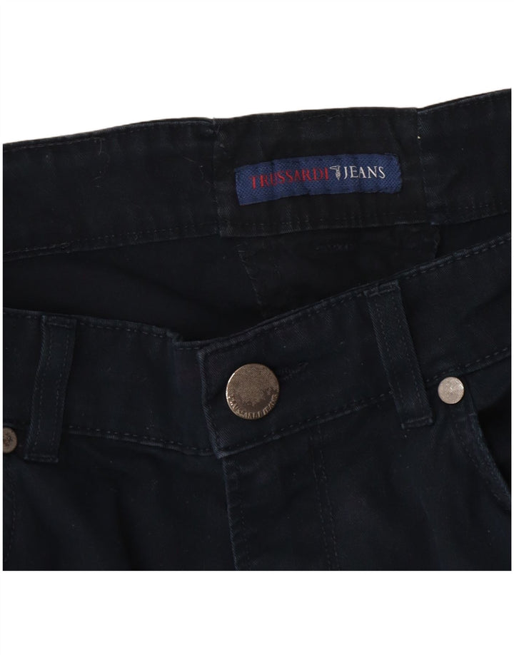 Pantaloni casual drepti Trussardi pentru bărbați W34 L31 bleumarin