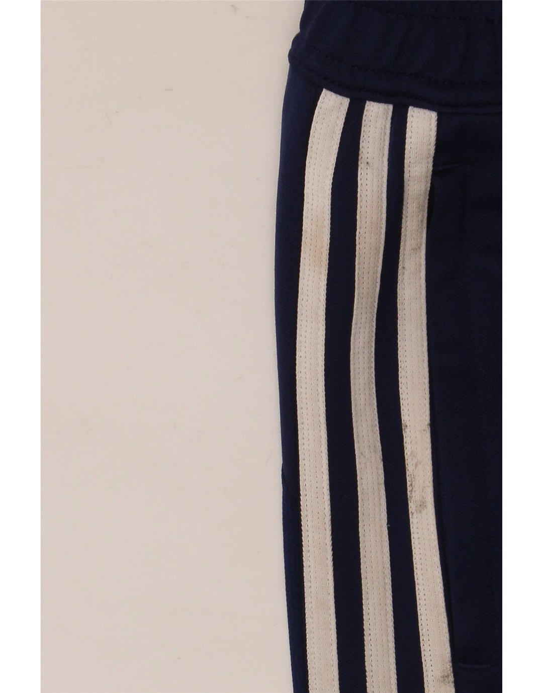 Pantaloni de trening Adidas băieți 11-12 ani poliester bleumarin