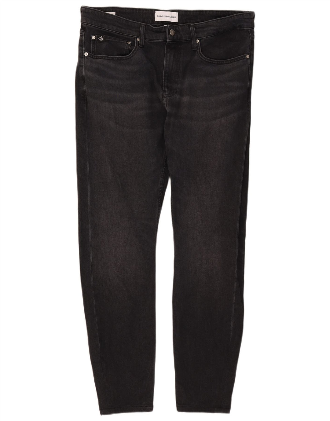 Blugi slim pentru bărbați Calvin Klein W33 L32 bumbac negru