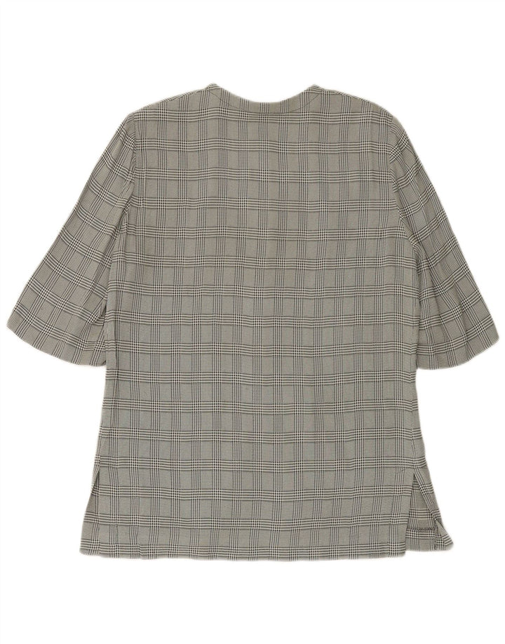 LUISA SPAGNOLI Jachetă pentru femei cu mâneci 3/4 IT 46 Large Green Check