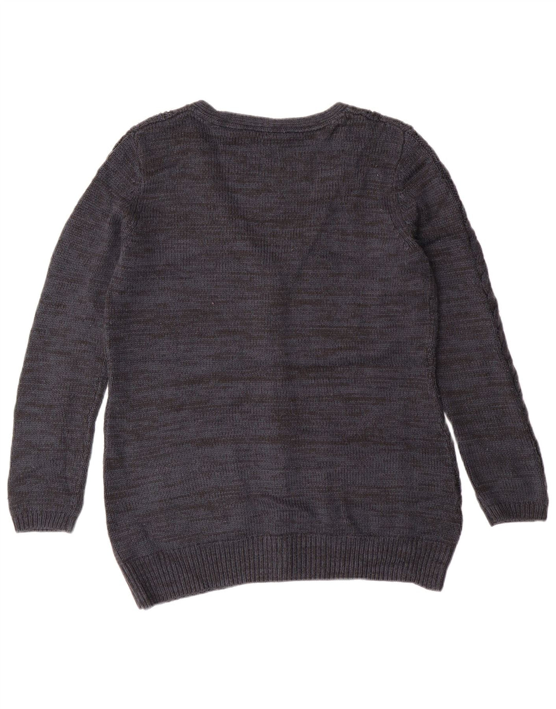 Pulover cardigan pentru femei Fat Face UK 14 mare, bleumarin, cașmir clasic