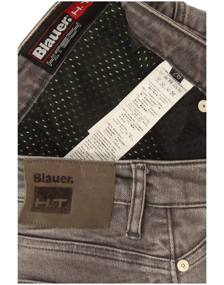 Blugi skinny Blauer pentru femei W28 L29 bumbac gri