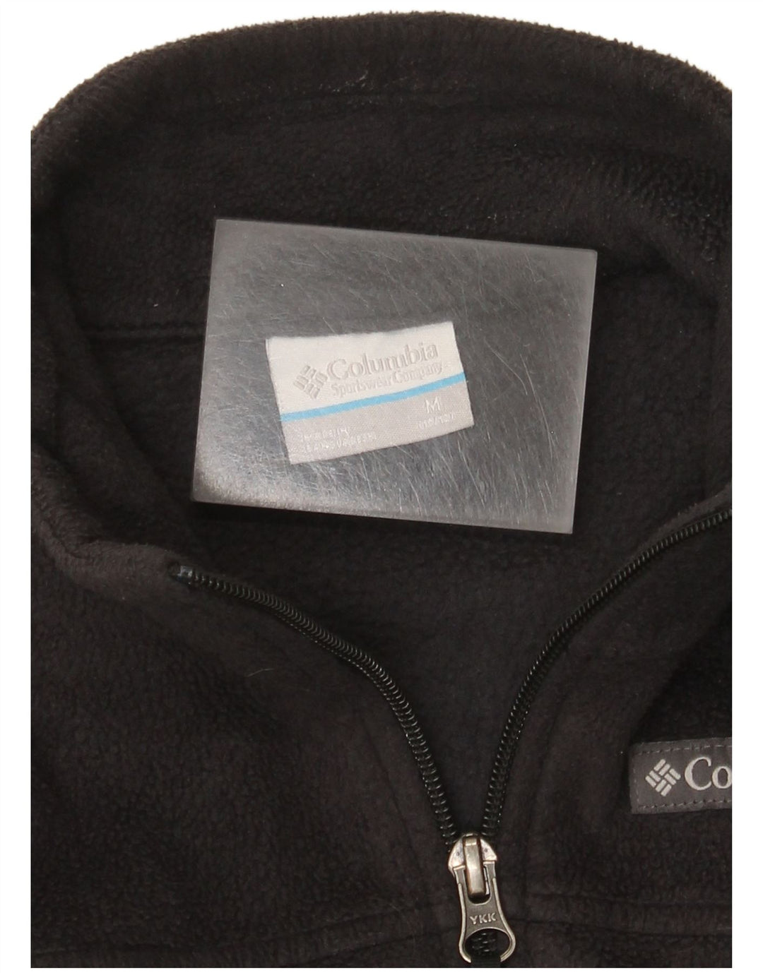 Jachetă fleece Columbia pentru fete 10-11 ani mediu negru