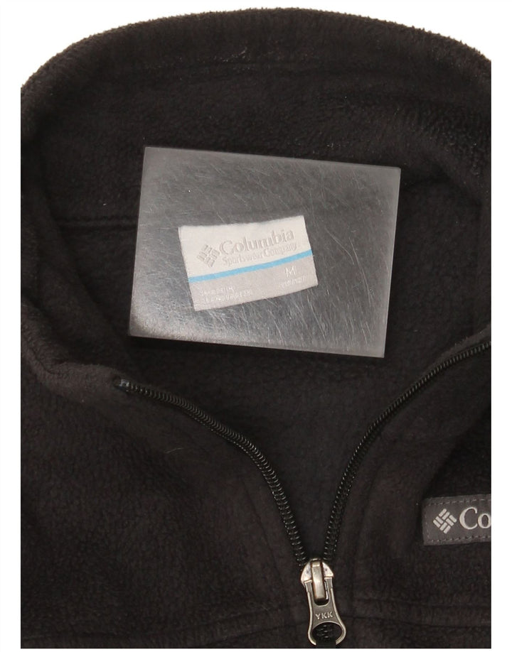 Jachetă fleece Columbia pentru fete 10-11 ani mediu negru