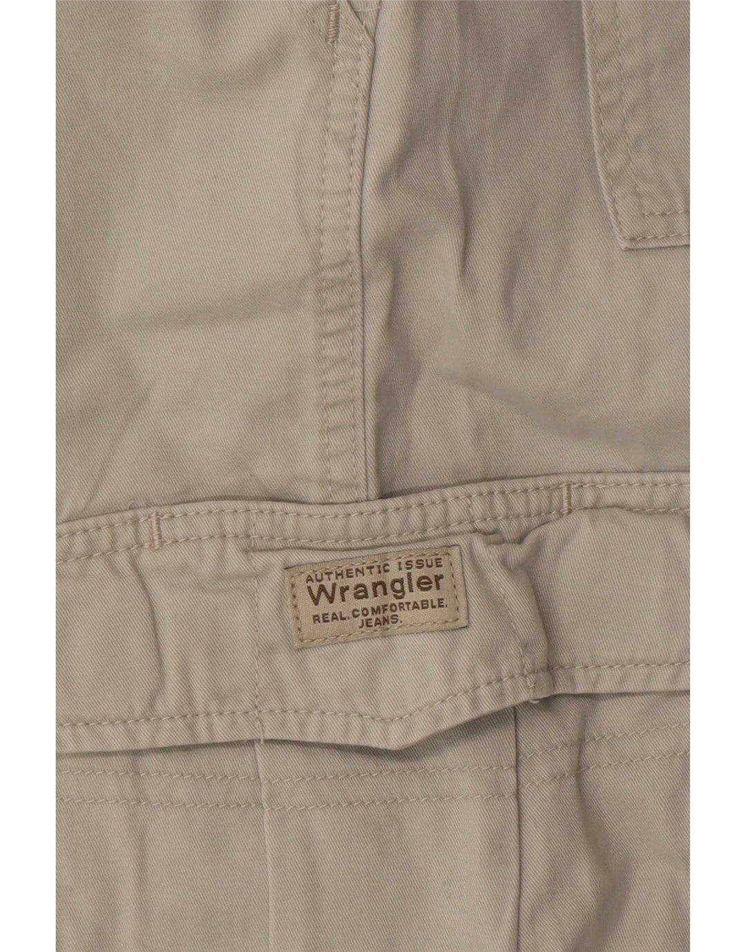 Pantaloni scurți cargo Wrangler pentru bărbați, mari W36, bumbac gri